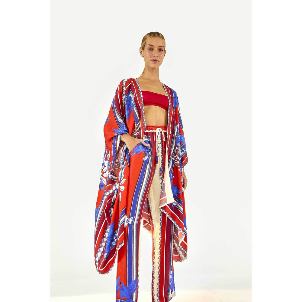 Macaw Scarf Pants